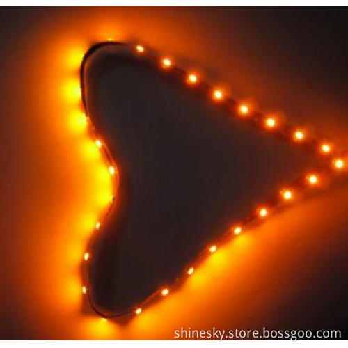 SMD3528 IP65 Waterproof Yellow LED Strip